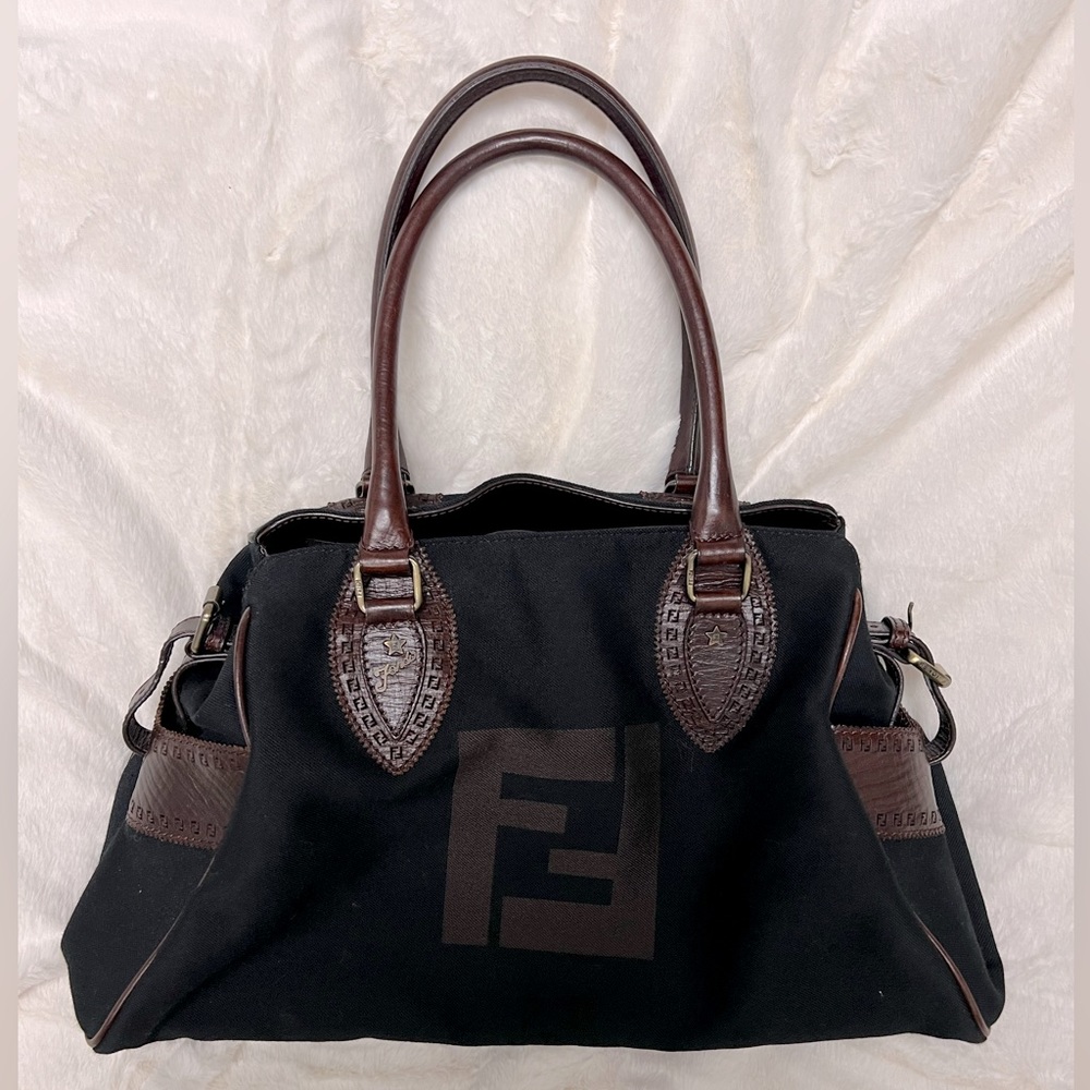 Fendi Zucca Du Jour Shoulder Bag